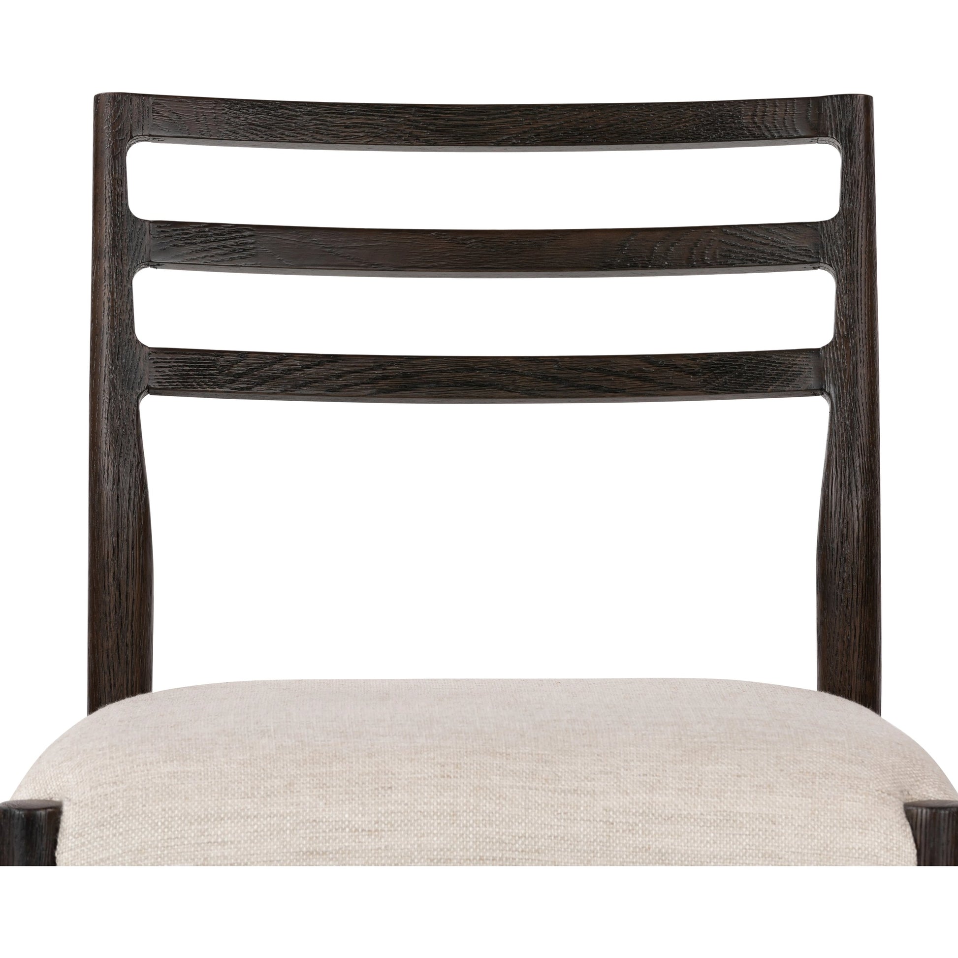 Glenmore Counter Stool by Four Hands in essence natural. Made from 49% viscose (rayon), 22% flax, linen, 18% polyester, 11% cotton, solid oak, 100% polyurethane foam pad in a modern style.