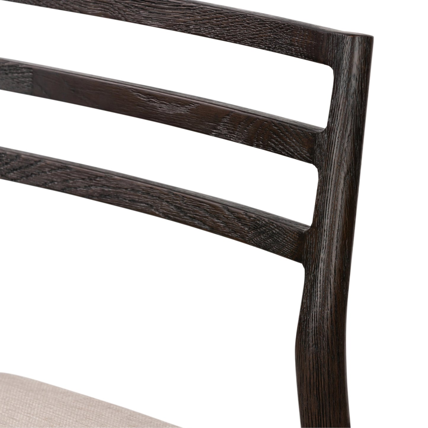 018 SI-2001364 | Additional Silo | Glenmore Counter Stool by Four Hands in essence natural. Made from 49% viscose (rayon), 22% flax, linen, 18% polyester, 11% cotton, solid oak, 100% polyurethane foam pad in a modern style.