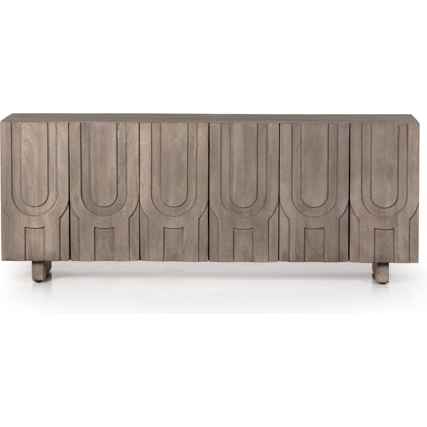 003 SI-1798272 | Additional Silo | Rivka Media Console by Four Hands. Made from solid mixed reclaimed wood in a modern style.