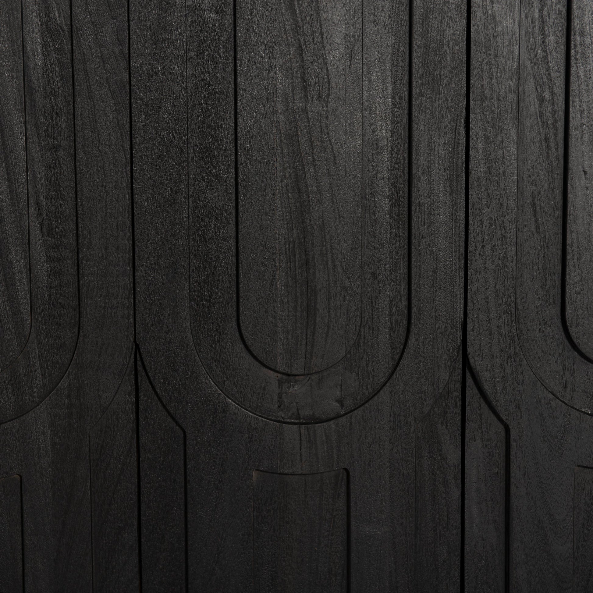 Rivka Media Console by Four Hands. Made from solid mixed reclaimed wood in a modern style.