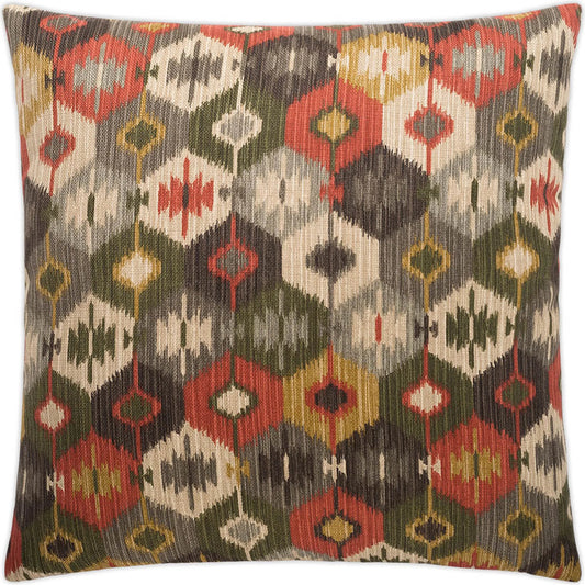 Bulan Pillow by DV Kap Home in multi. Made from 100% cotton in a unique style.