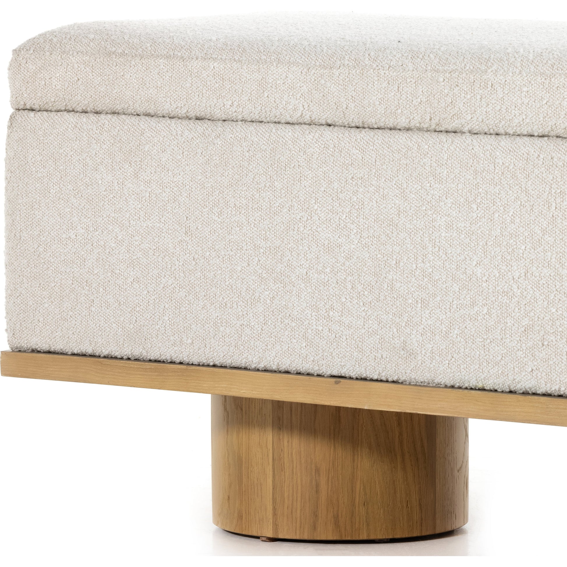 Navi Trunk by Four Hands in buff oak. Made from unique in a modern style.