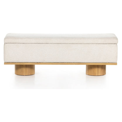 Navi Trunk by Four Hands in buff oak. Made from unique in a modern style.