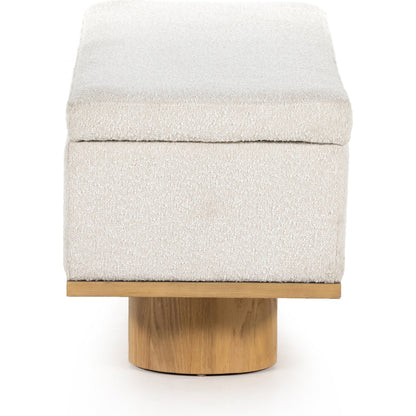 Navi Trunk by Four Hands in buff oak. Made from unique in a modern style.