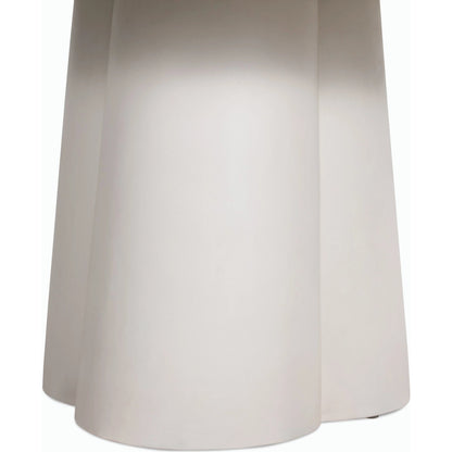 Granada Dining Table by Four Hands in white concrete. Made from concrete in a modern style.