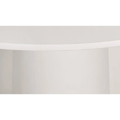 Granada Dining Table by Four Hands in white concrete. Made from concrete in a modern style.
