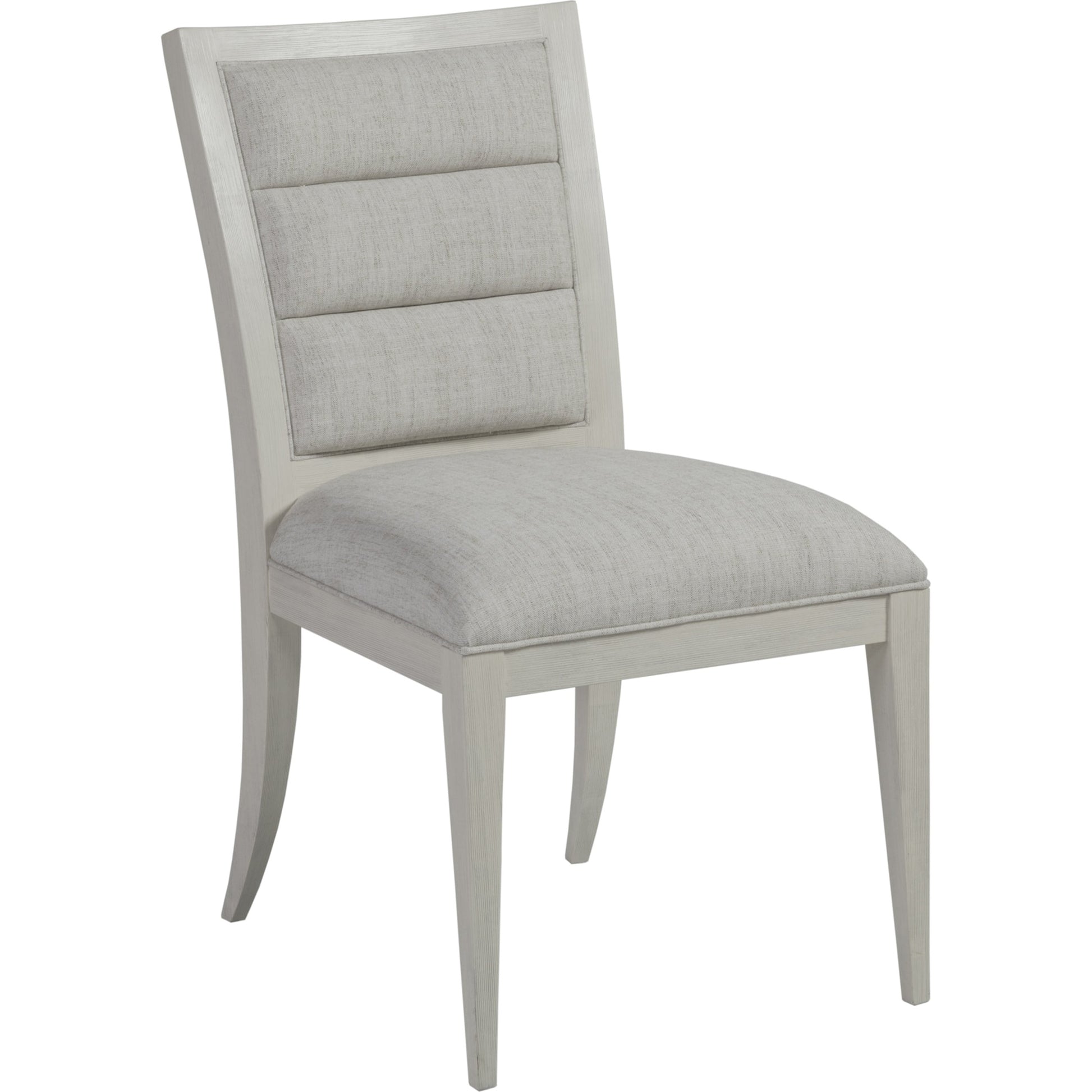 Stella Side Chair by Artistica Home in cerused white gray. Made from unique in a transitional style.