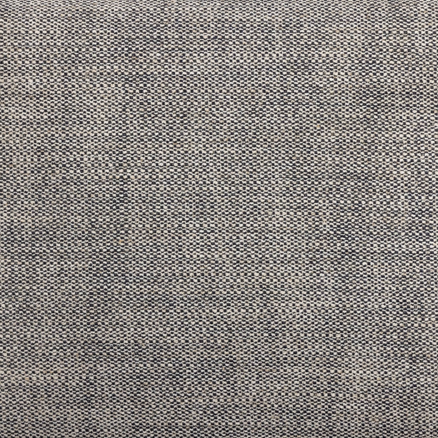 026 SI-1798694 | Closeup | Rowen Dining Chair by Four Hands in thames raven, toasted oak, carbon black. Made from 66% polyester, 19% acrylic, 15% flax, linen, stainless steel, solid oak in a modern style.