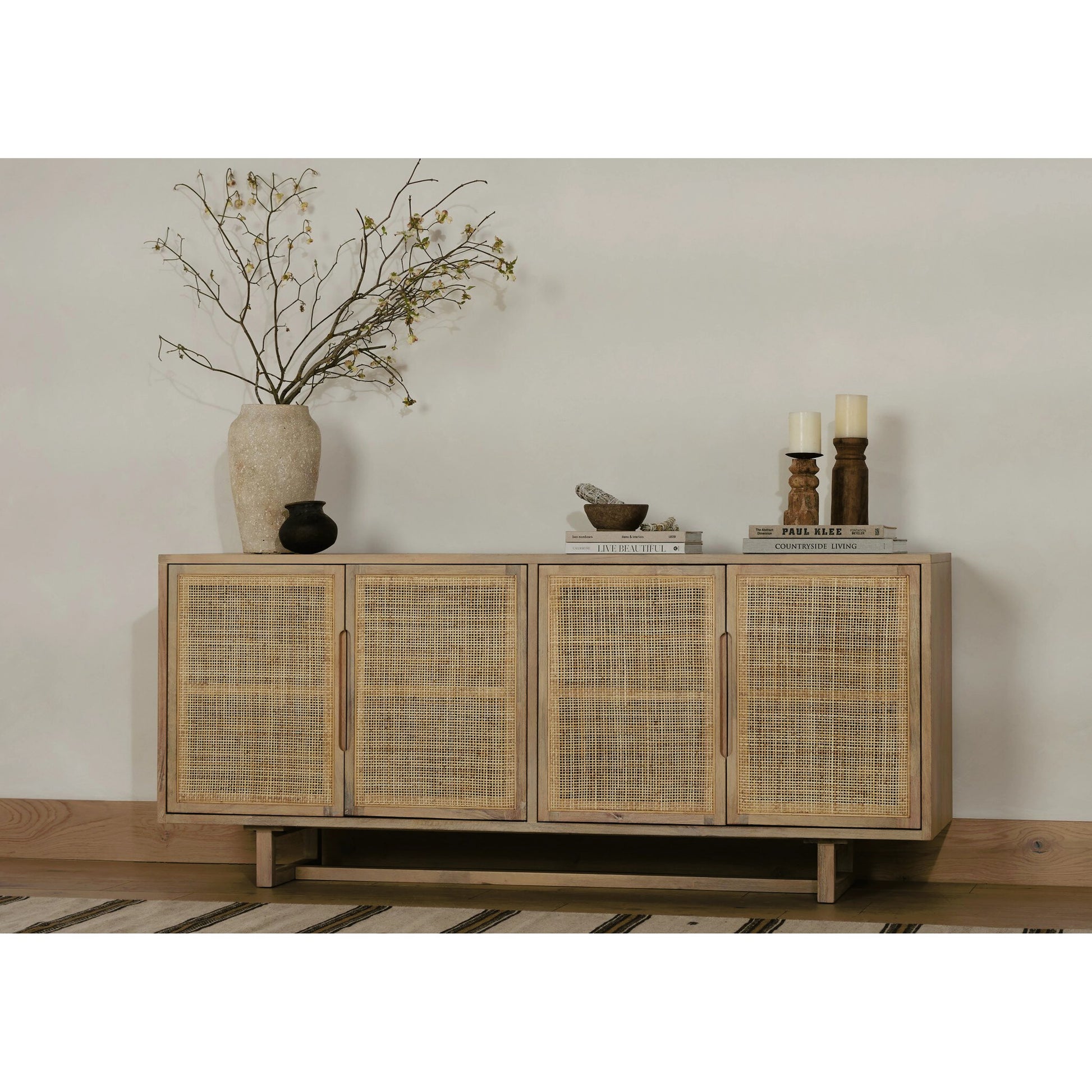 Clarita Sideboard by Four Hands. Made from solid mango in a coastal style.