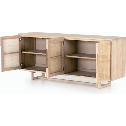 Clarita Sideboard by Four Hands. Made from solid mango in a coastal style.