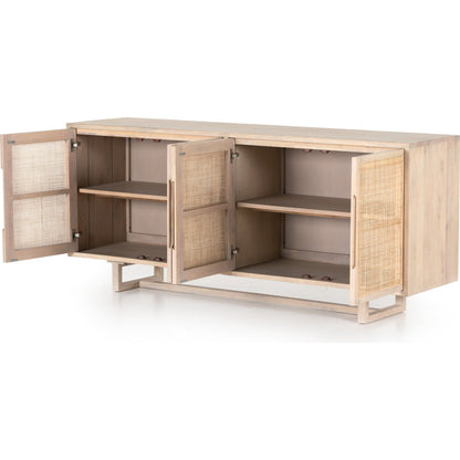 Clarita Sideboard by Four Hands. Made from solid mango in a coastal style.