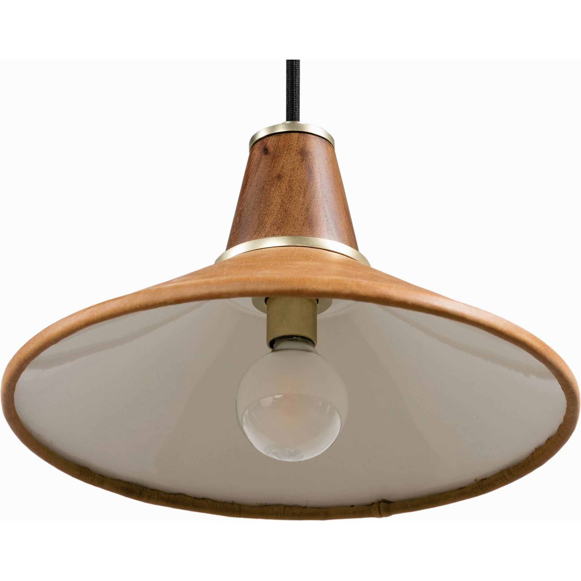 Cullen Pendant by Four Hands in toasted almond. Made from unique in a modern style.