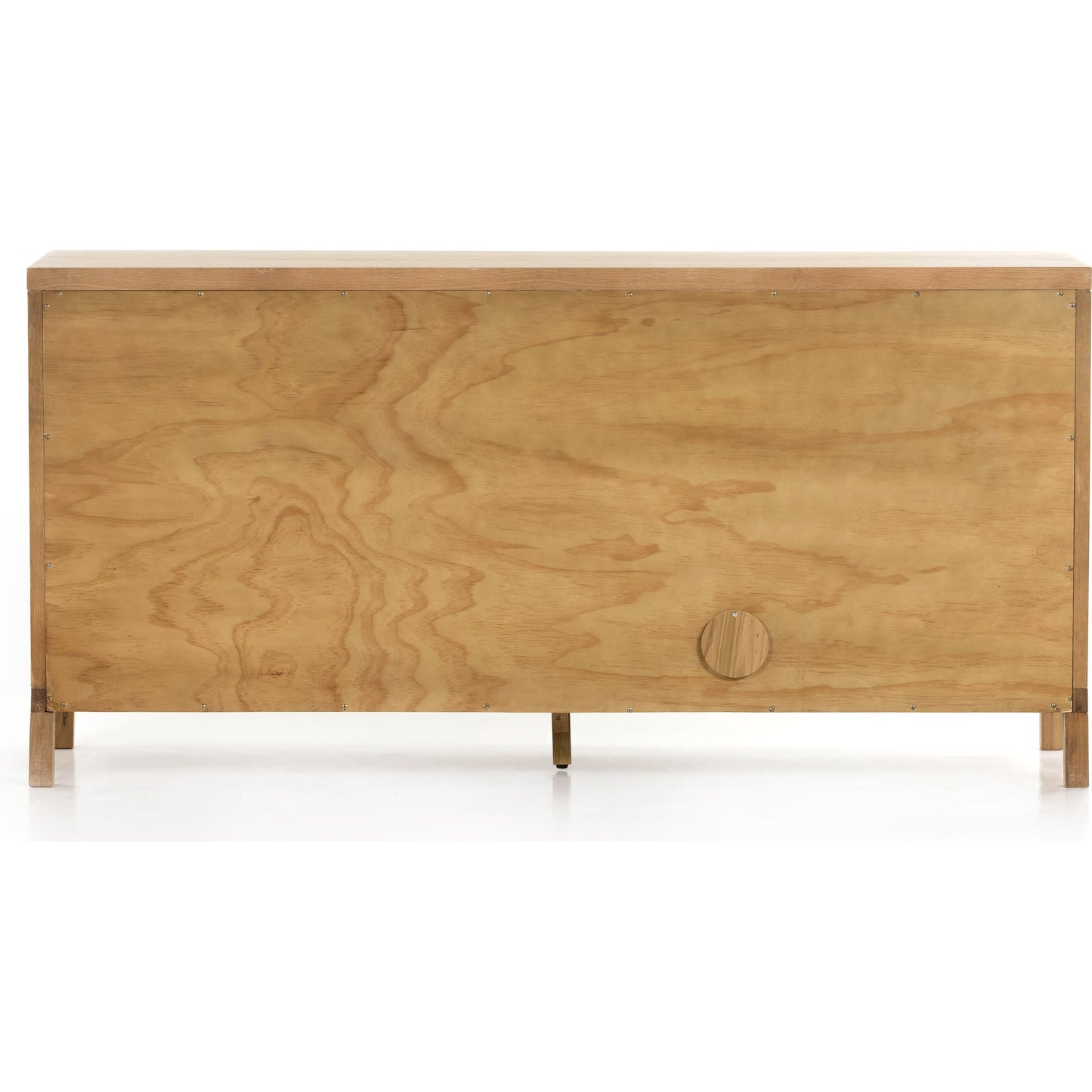 005 SI-1798891 | Additional Silo | Allegra Sideboard by Four Hands in honey oak, honey oak veneer, light natural cane and honey oak. Made from solid oak, oak veneer in a modern style.