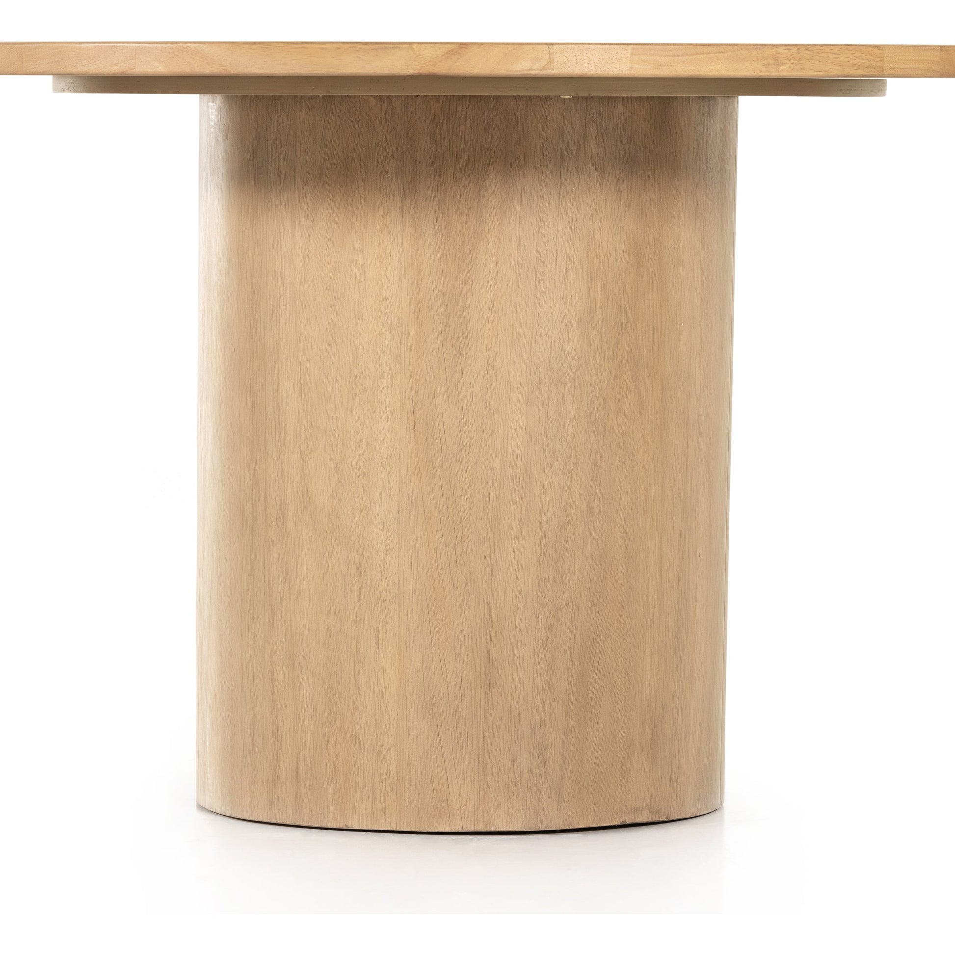 Pilo Dining Table by Four Hands. Made from rubberwood veneer in a modern style.