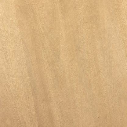 Pilo Dining Table by Four Hands. Made from rubberwood veneer in a modern style.