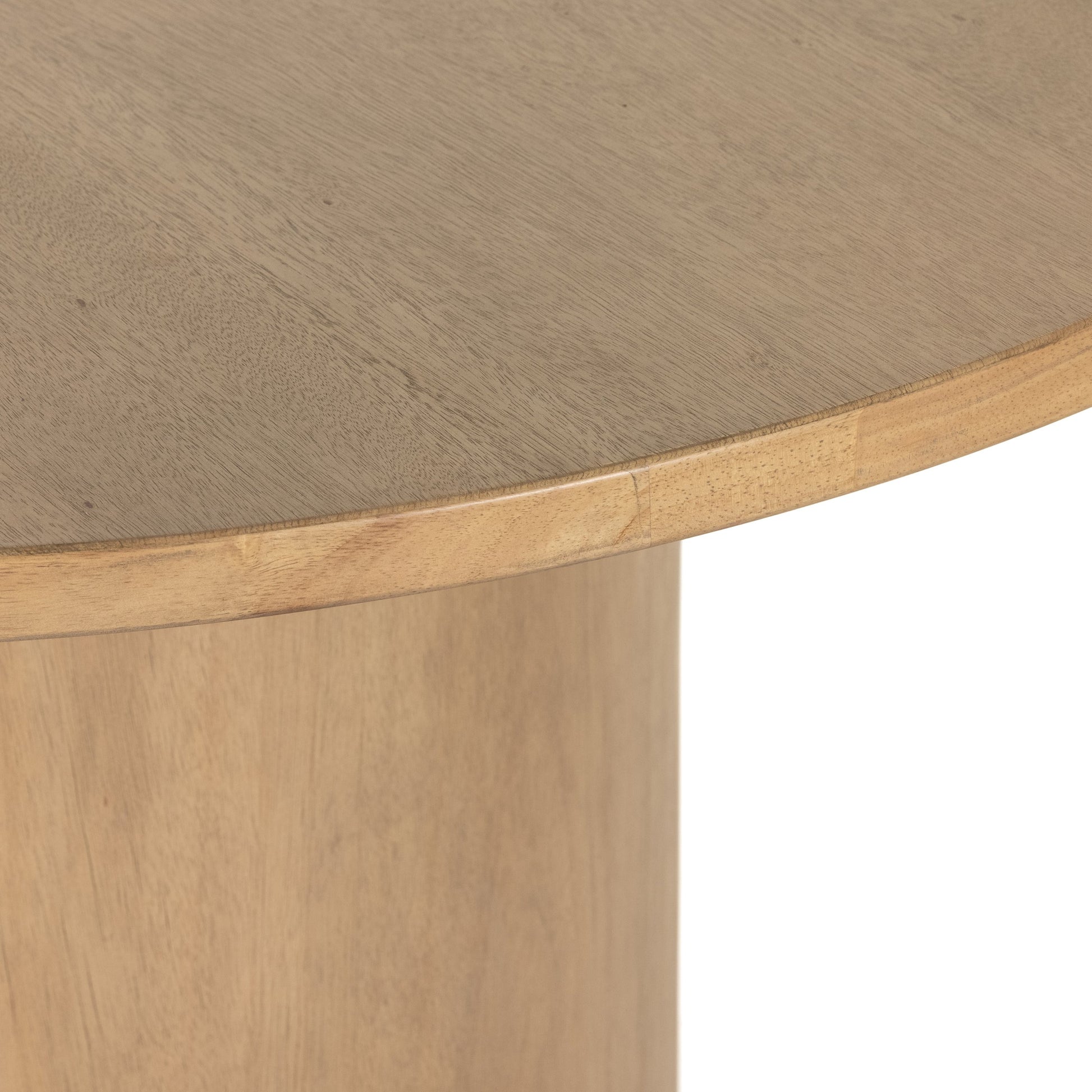 Pilo Dining Table by Four Hands. Made from rubberwood veneer in a modern style.