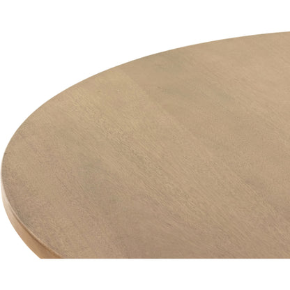 Pilo Dining Table by Four Hands. Made from rubberwood veneer in a modern style.