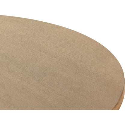 Pilo Dining Table by Four Hands. Made from rubberwood veneer in a modern style.