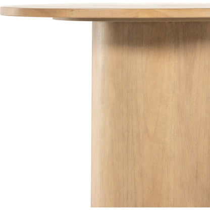 Pilo Dining Table by Four Hands. Made from rubberwood veneer in a modern style.