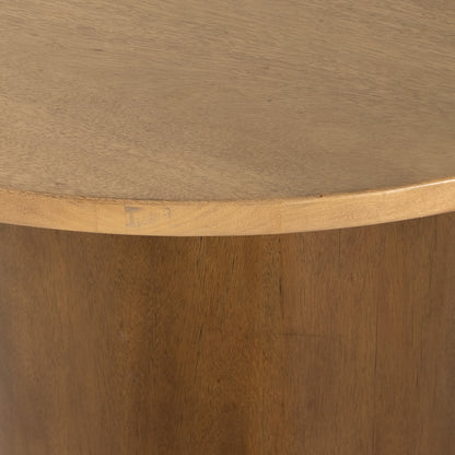 Pilo Dining Table by Four Hands. Made from rubberwood veneer in a modern style.