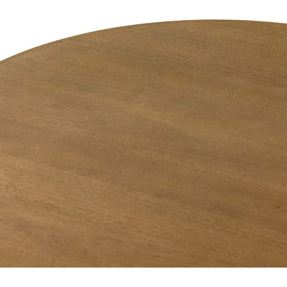 Pilo Dining Table by Four Hands. Made from rubberwood veneer in a modern style.