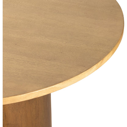 Pilo Dining Table by Four Hands. Made from rubberwood veneer in a modern style.