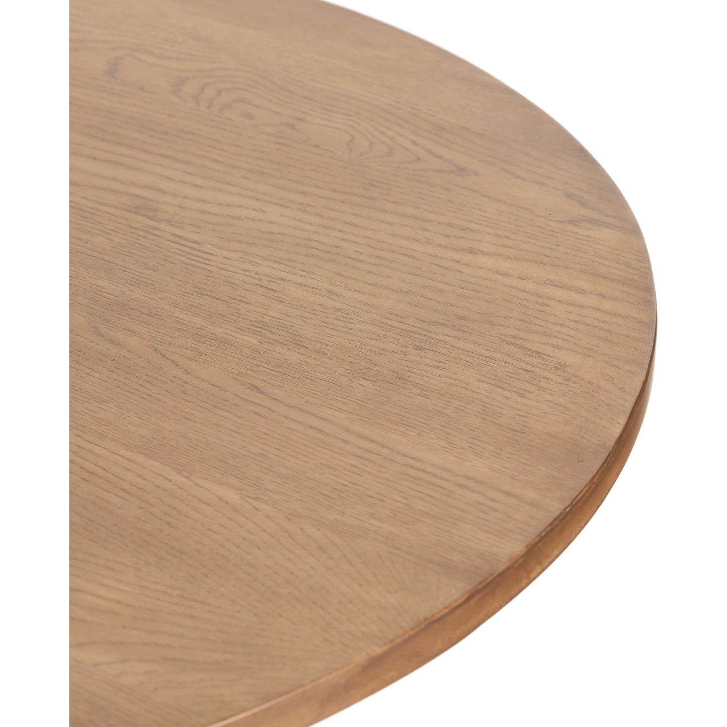 018 SI-1799131 | Closeup | Faye Bar Table by Four Hands in antique white and dark gunmetal, dark natural oak. Made from solid oak, solid marble, iron in a modern style.