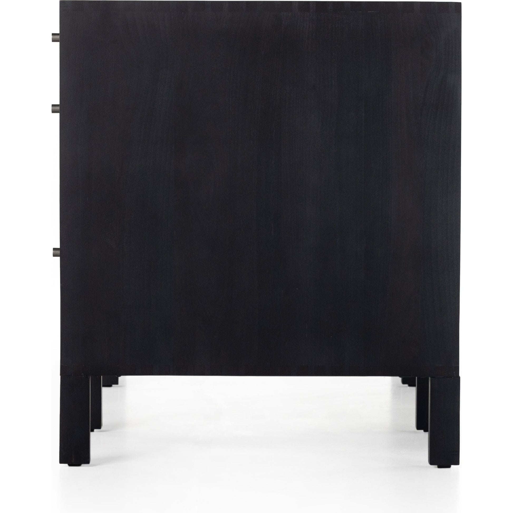 Isador Executive Desk by Four Hands. Made from solid poplar, top grain leather in a modern style.