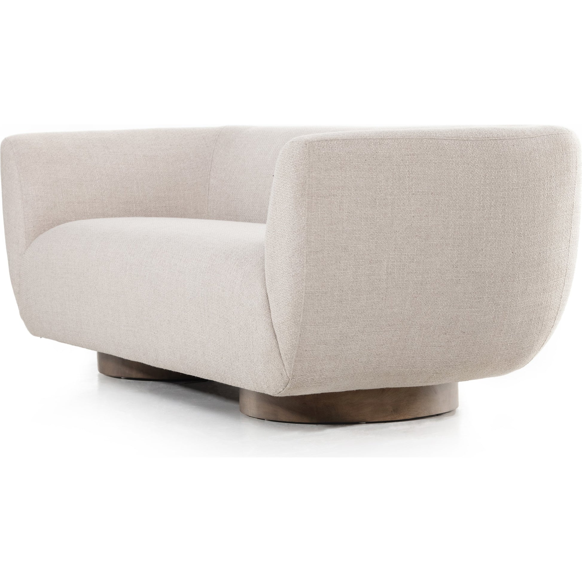 Sabine Sofa by Four Hands in weathered sepia. Made from unique in a modern style.