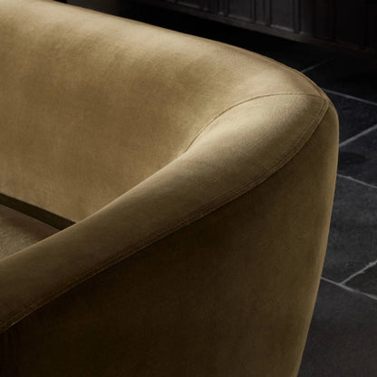 Sabine Sofa by Four Hands in weathered sepia. Made from unique in a modern style.