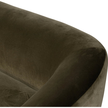 Sabine Sofa by Four Hands in weathered sepia. Made from unique in a modern style.