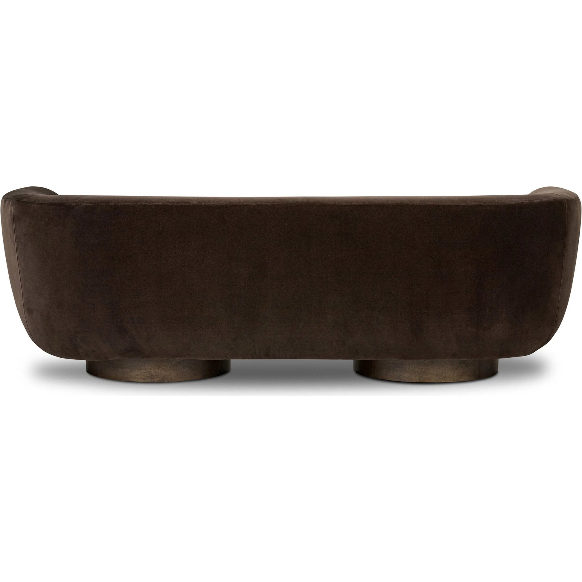 Sabine Sofa by Four Hands in weathered sepia. Made from unique in a modern style.