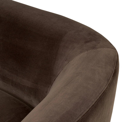 Sabine Sofa by Four Hands in weathered sepia. Made from unique in a modern style.