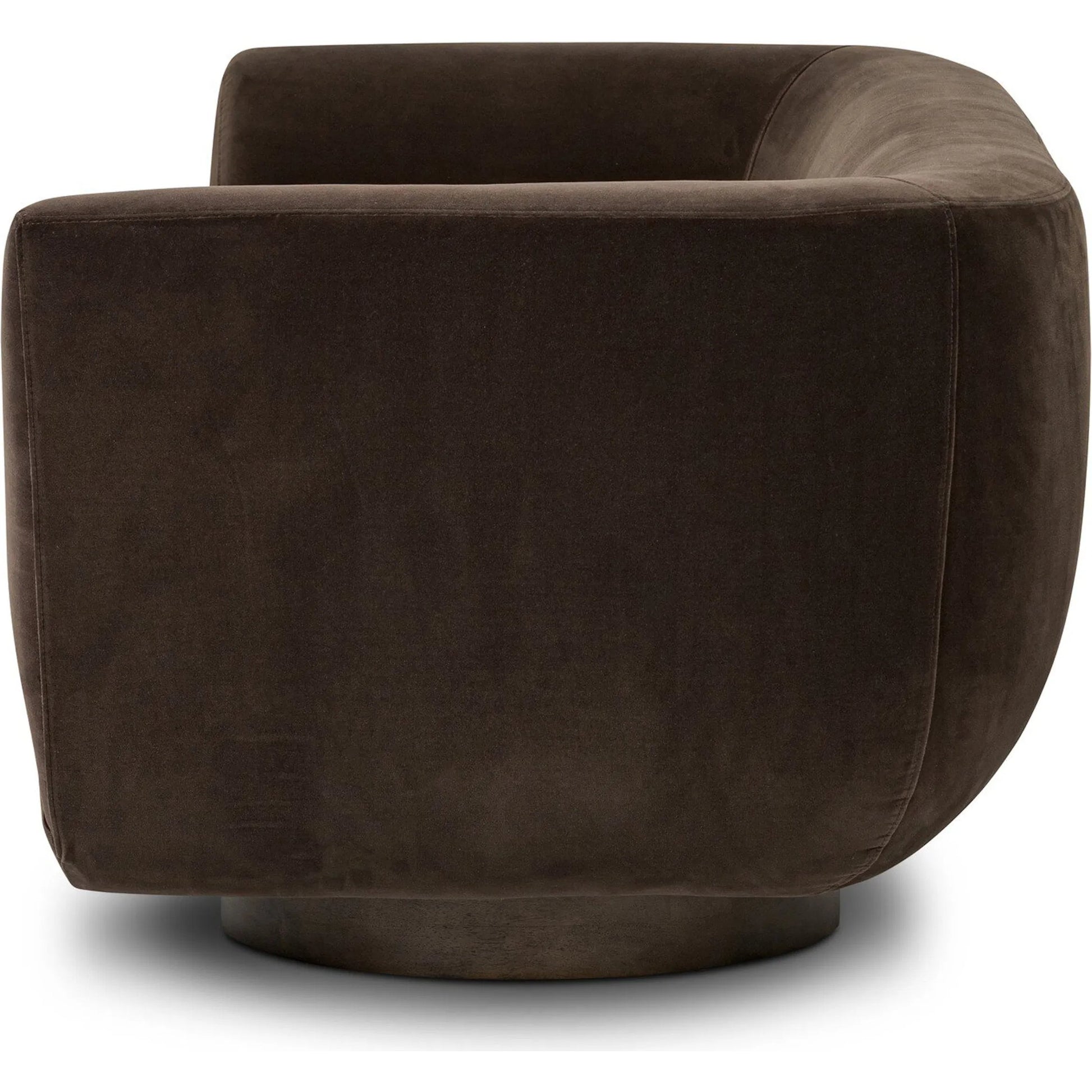 Sabine Sofa by Four Hands in weathered sepia. Made from unique in a modern style.