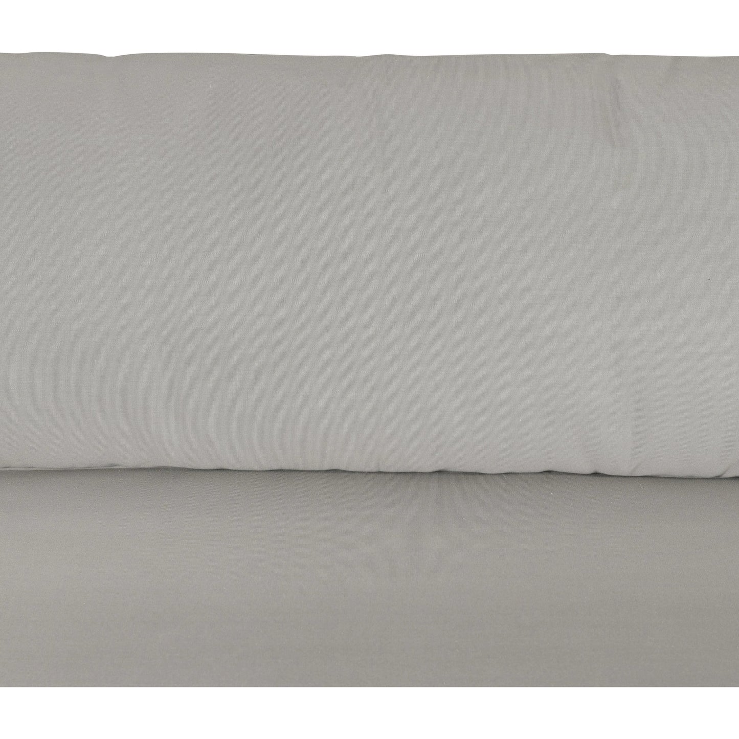 006 SI-1977013 | Closeup | Amaya Outdoor Sofa by Four Hands in royal taupe and natural acacia. Made from solid fsc®-certified acacia, 100% polyester in a modern style.