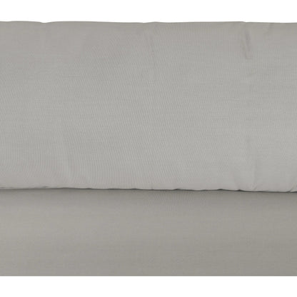 Amaya Outdoor Sofa by Four Hands in royal taupe and natural acacia. Made from solid fsc®-certified acacia, 100% polyester in a modern style.