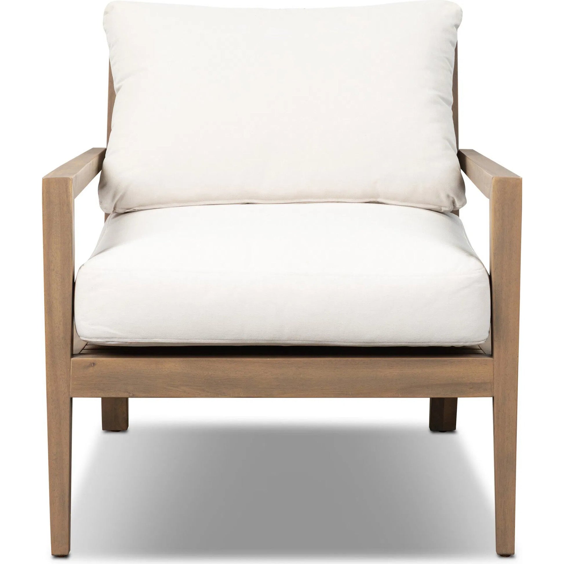 Amaya Outdoor Chair by Four Hands in natural acacia. Made from unique in a modern style.