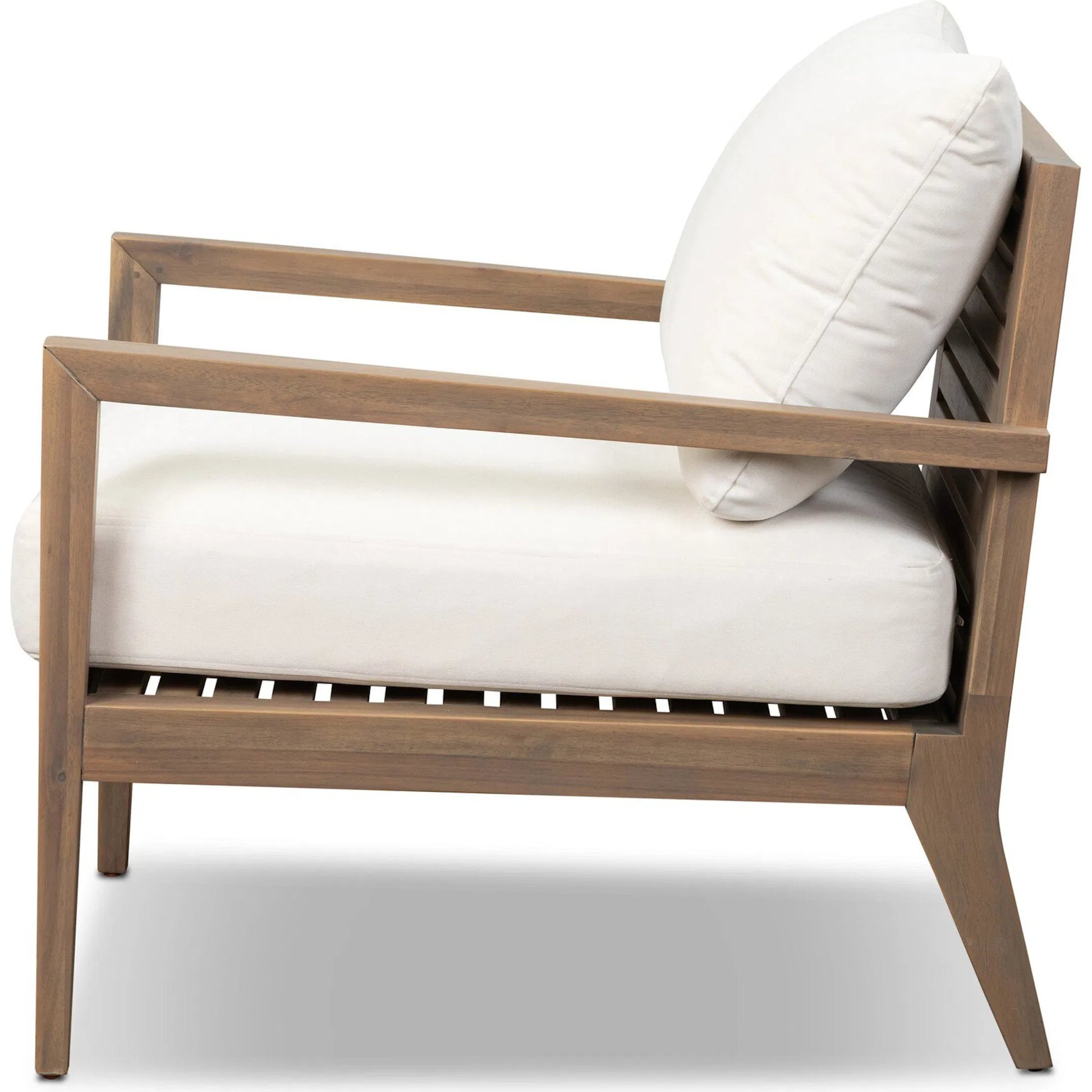 Amaya Outdoor Chair by Four Hands in natural acacia. Made from unique in a modern style.