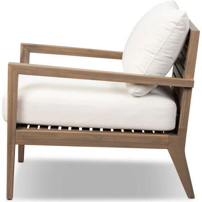 Amaya Outdoor Chair by Four Hands in natural acacia. Made from unique in a modern style.