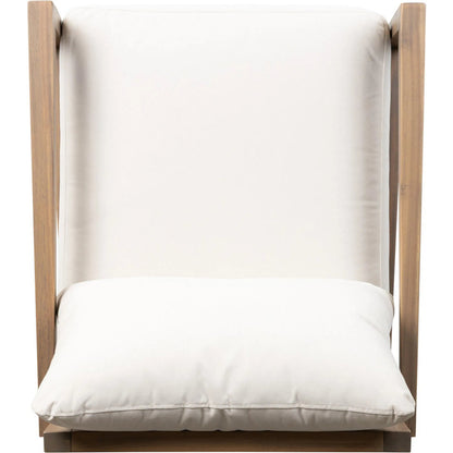 Amaya Outdoor Chair by Four Hands in natural acacia. Made from unique in a modern style.