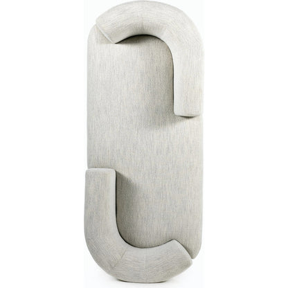 Deandra Tete a Tete Chaise by Four Hands. Made from unique in a modern style.