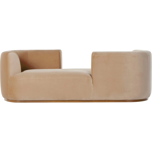 Deandra Tete a Tete Chaise by Four Hands. Made from unique in a modern style.