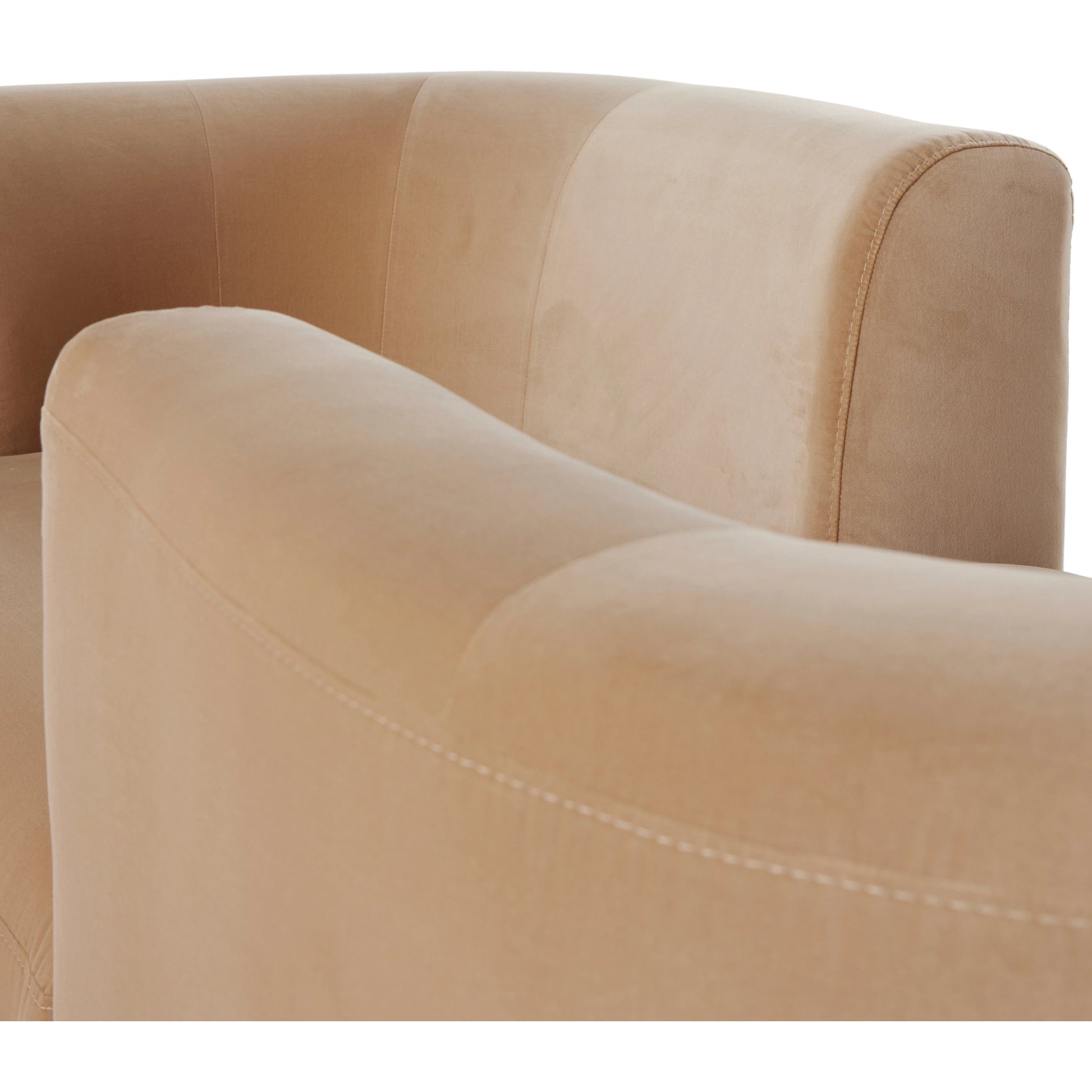 Deandra Tete a Tete Chaise by Four Hands. Made from unique in a modern style.