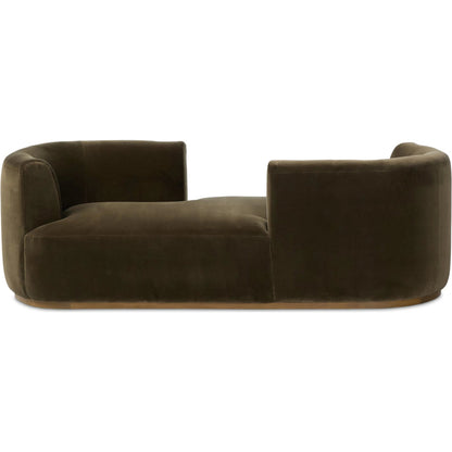 Deandra Tete a Tete Chaise by Four Hands. Made from unique in a modern style.