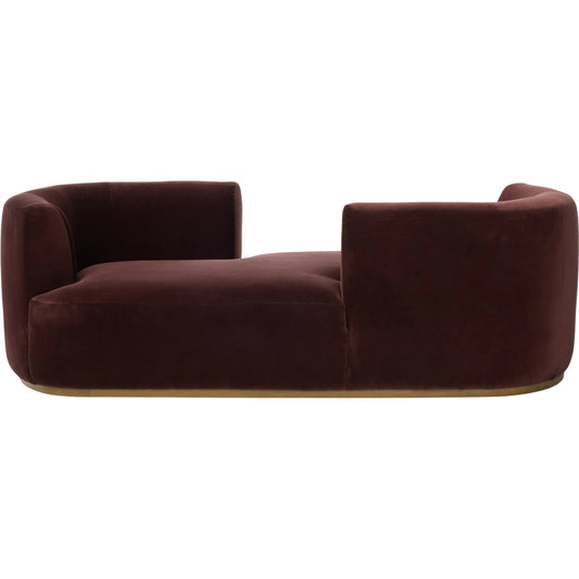 Deandra Tete a Tete Chaise by Four Hands. Made from unique in a modern style.