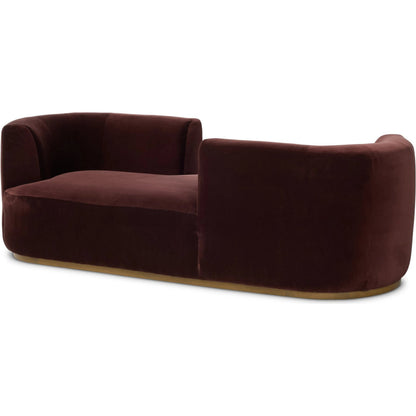 Deandra Tete a Tete Chaise by Four Hands. Made from unique in a modern style.