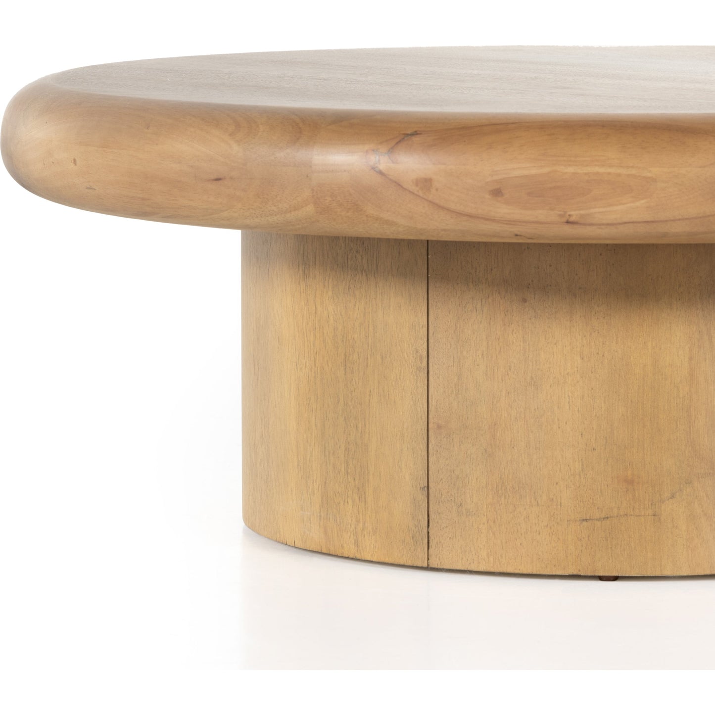 023 SI-1902552 | Closeup | Zach Coffee Table by Four Hands in burnished parawood. Made from solid parawood in a modern style.