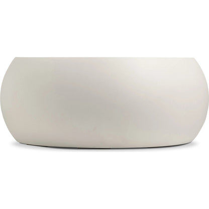 West Coffee Table by Four Hands in ivory clay. Made from unique in a modern style.