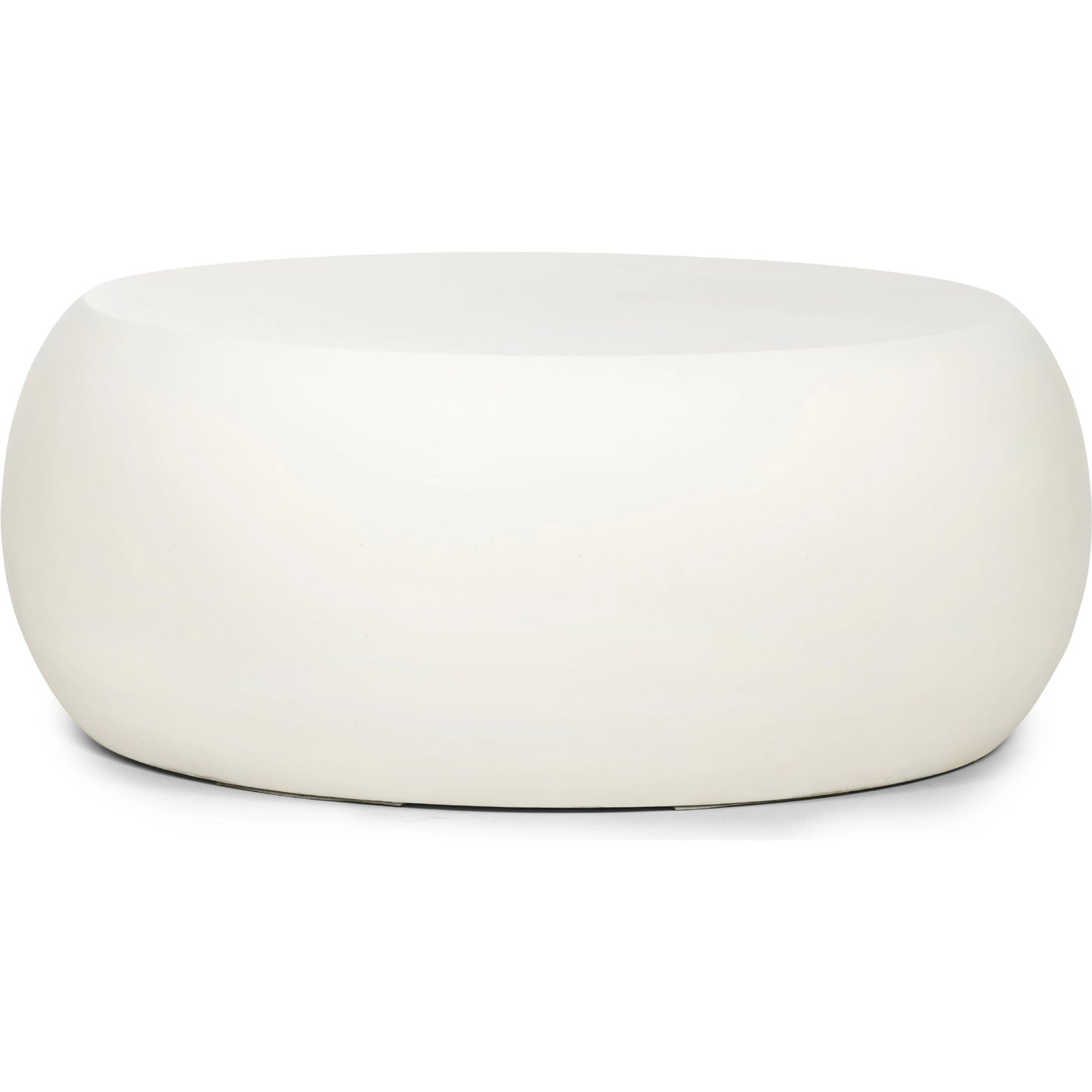 001 SI-1977904 | Additional Silo | West Coffee Table by Four Hands in ivory clay. Made from concrete in a modern style.