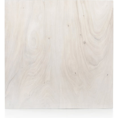 Fausto Coffee Table by Four Hands in bleached guanacaste. Made from thick guanacaste veneer in a modern style.